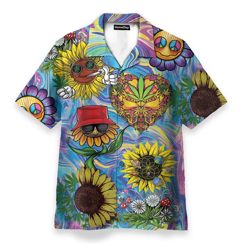 Colorful Button up