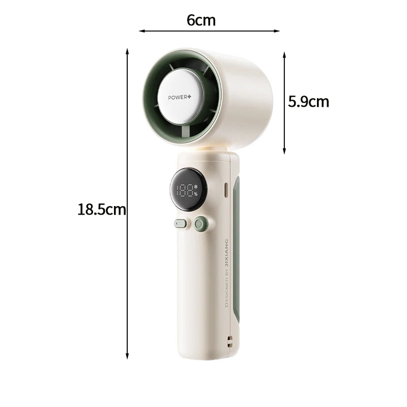 Handheld Fan with Ice Cooler