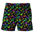 Psychedelic Mushroom Board Shorts
