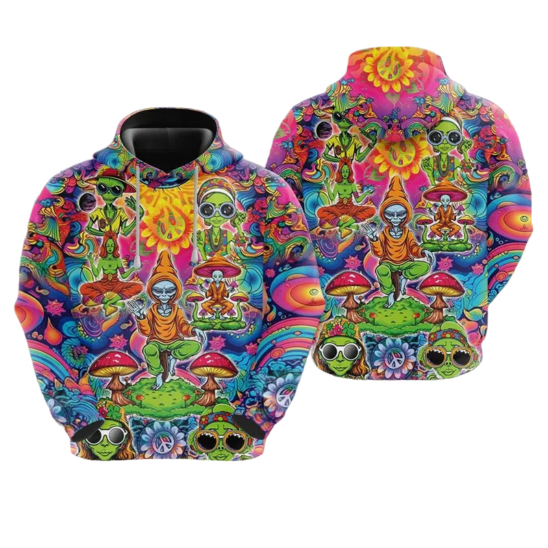 Trippy Alien Hoodie