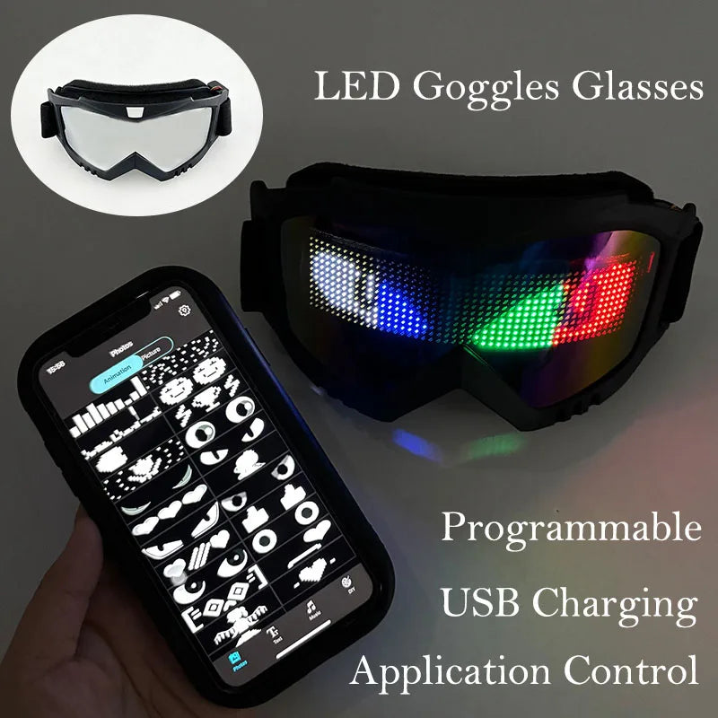 LED Bluetooth Goggles