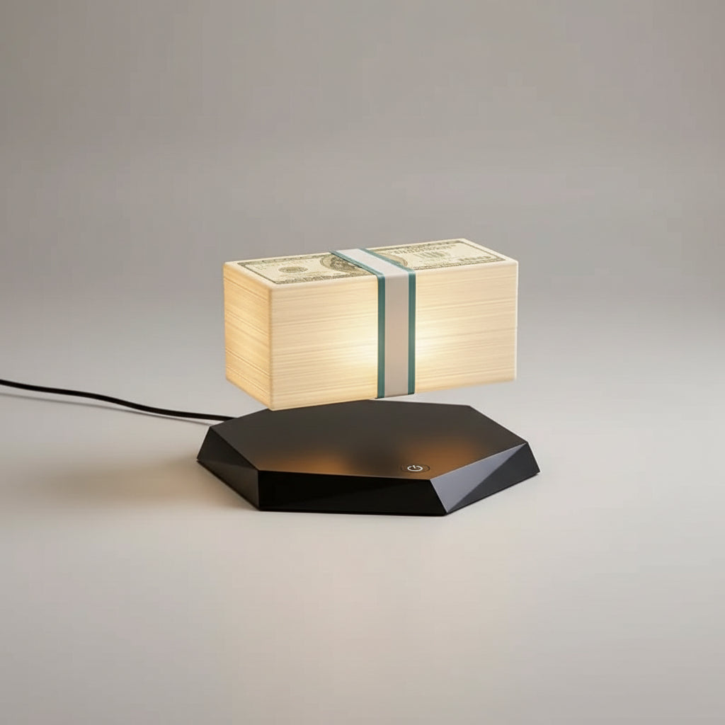 Floating Money Lamp
