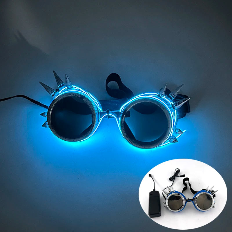 Cyberpunk LED Goggles