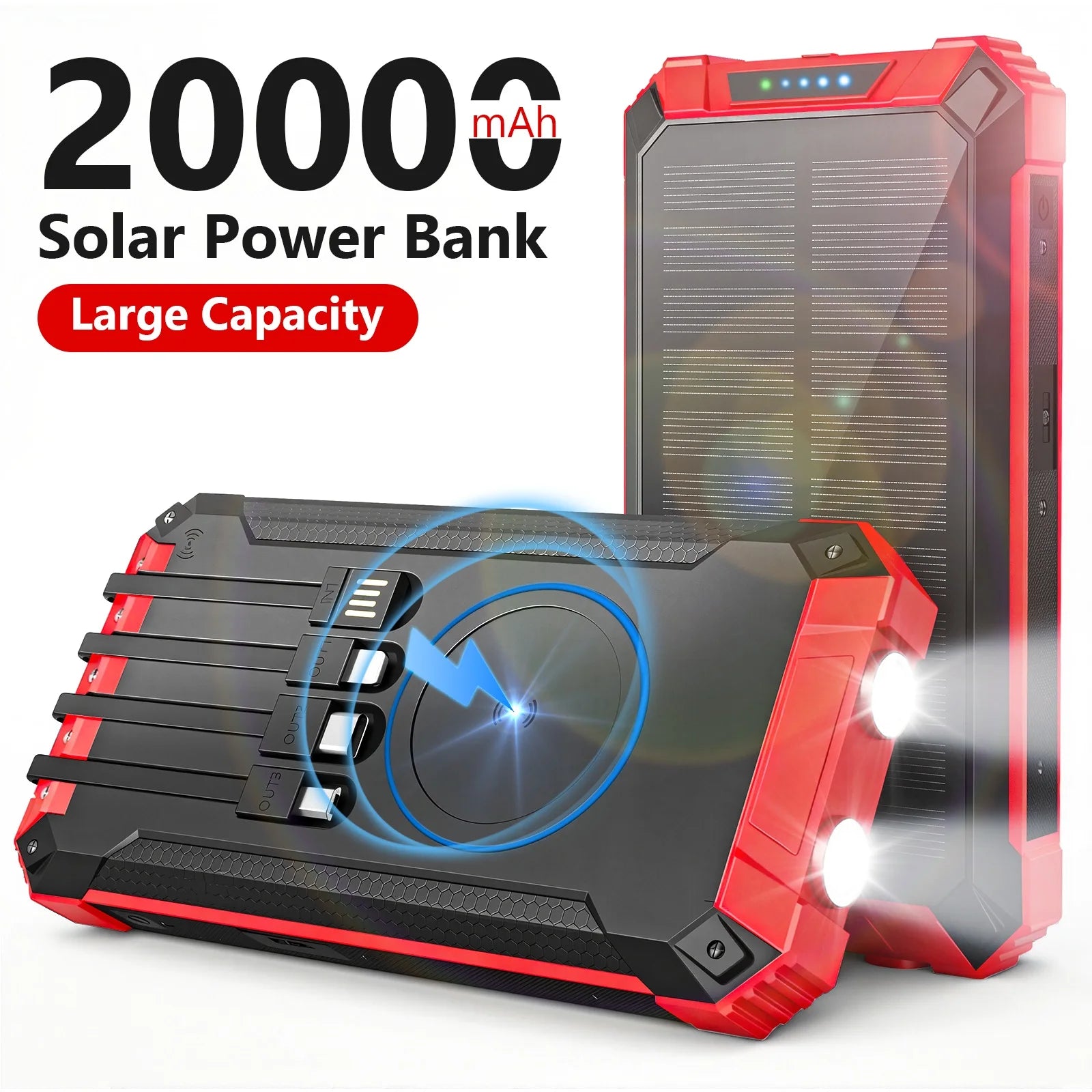 Solar Power Bank 20000mAh