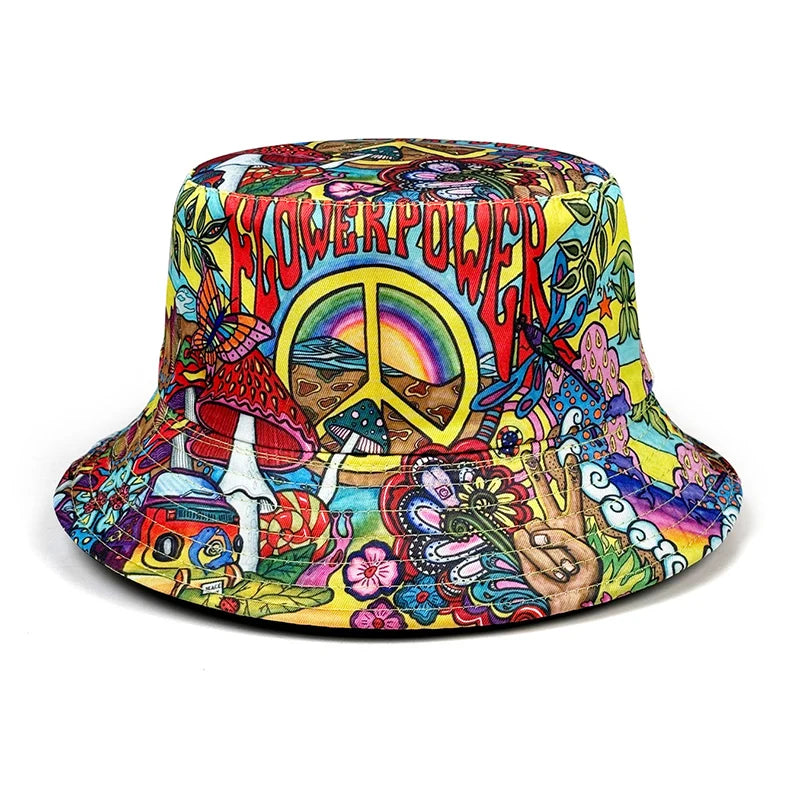 Vibrant Reversible Bucket Hat