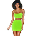 Neon Top and Skirt