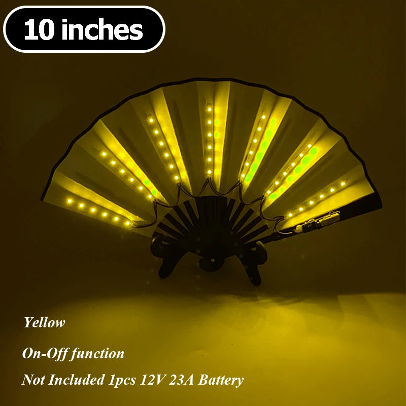 LED Folding Fan