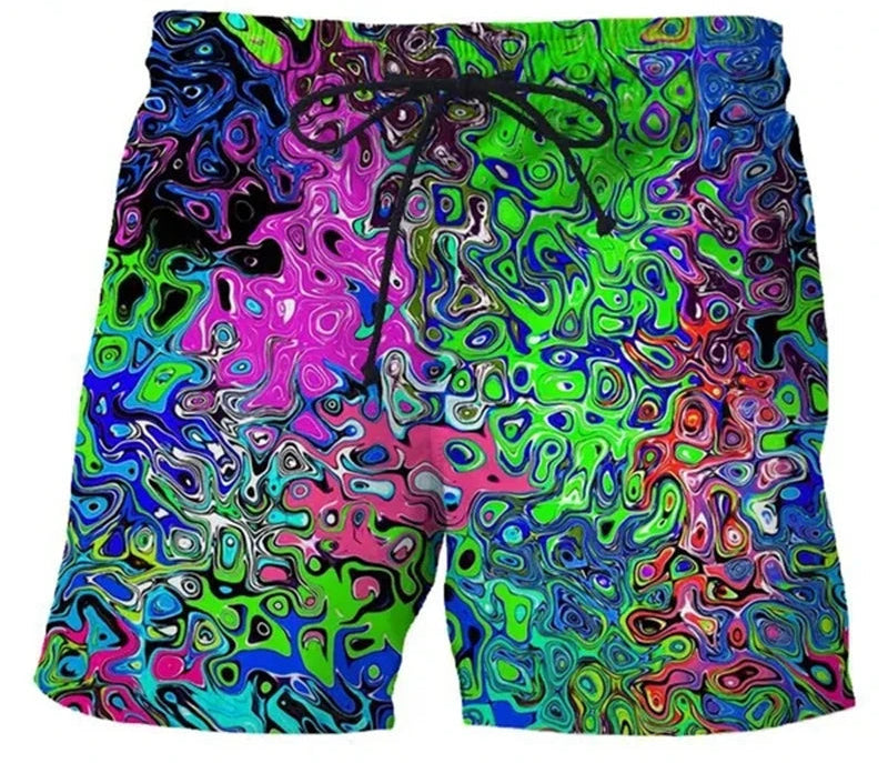 Abstract Board Shorts