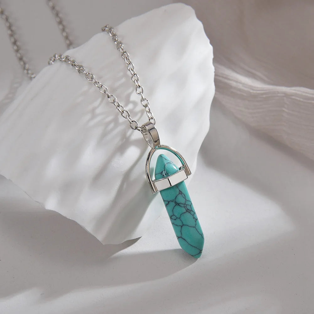 Luminous Stone Necklace