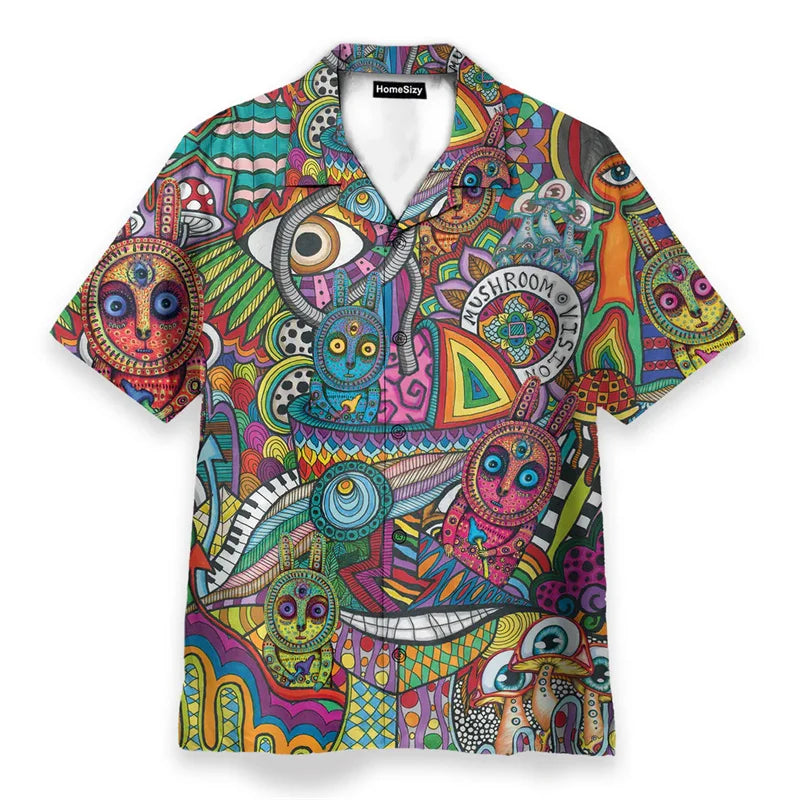 Colorful Button up