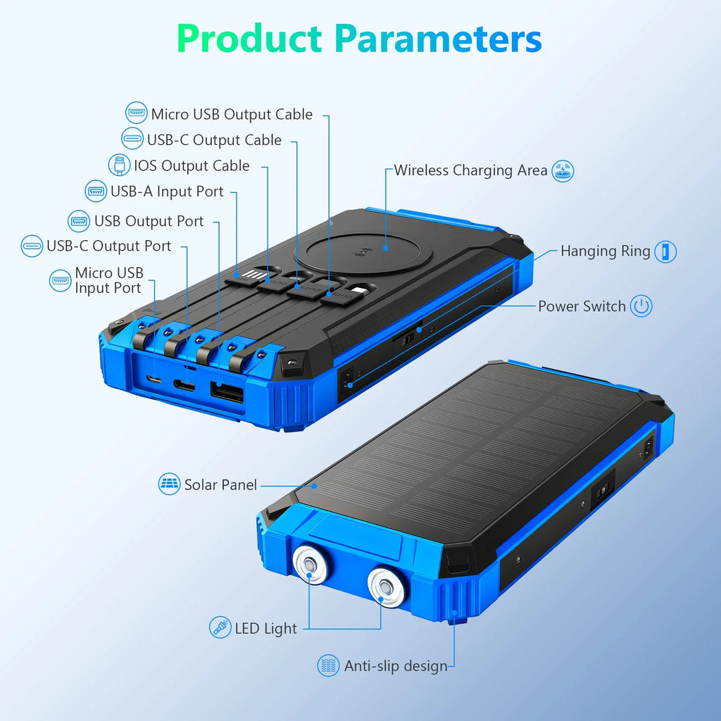Solar Power Bank 20000mAh
