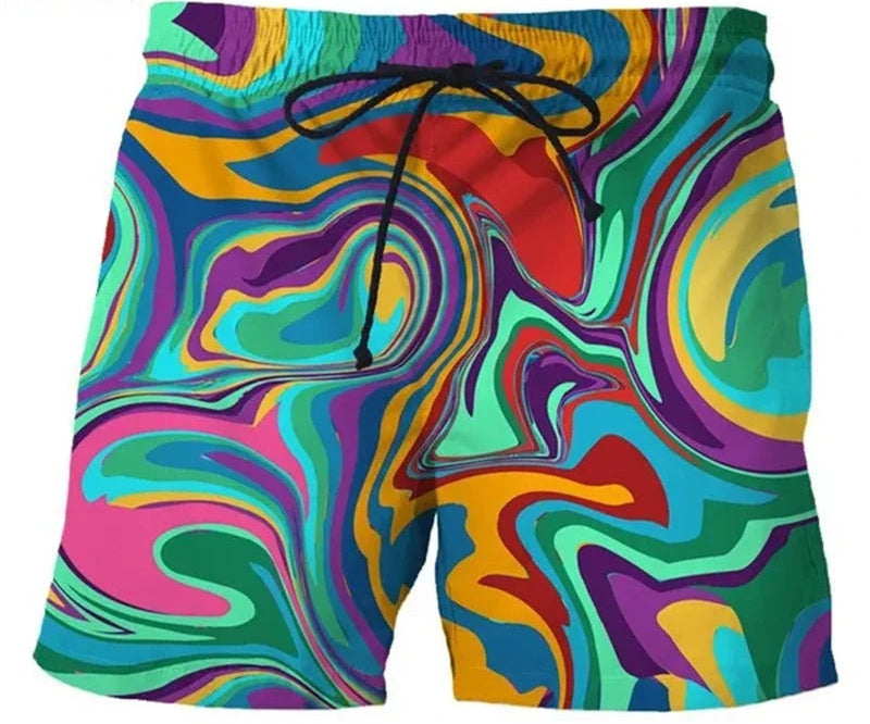 Abstract Board Shorts