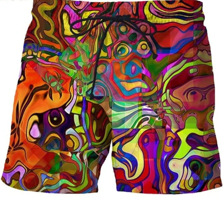 Abstract Board Shorts