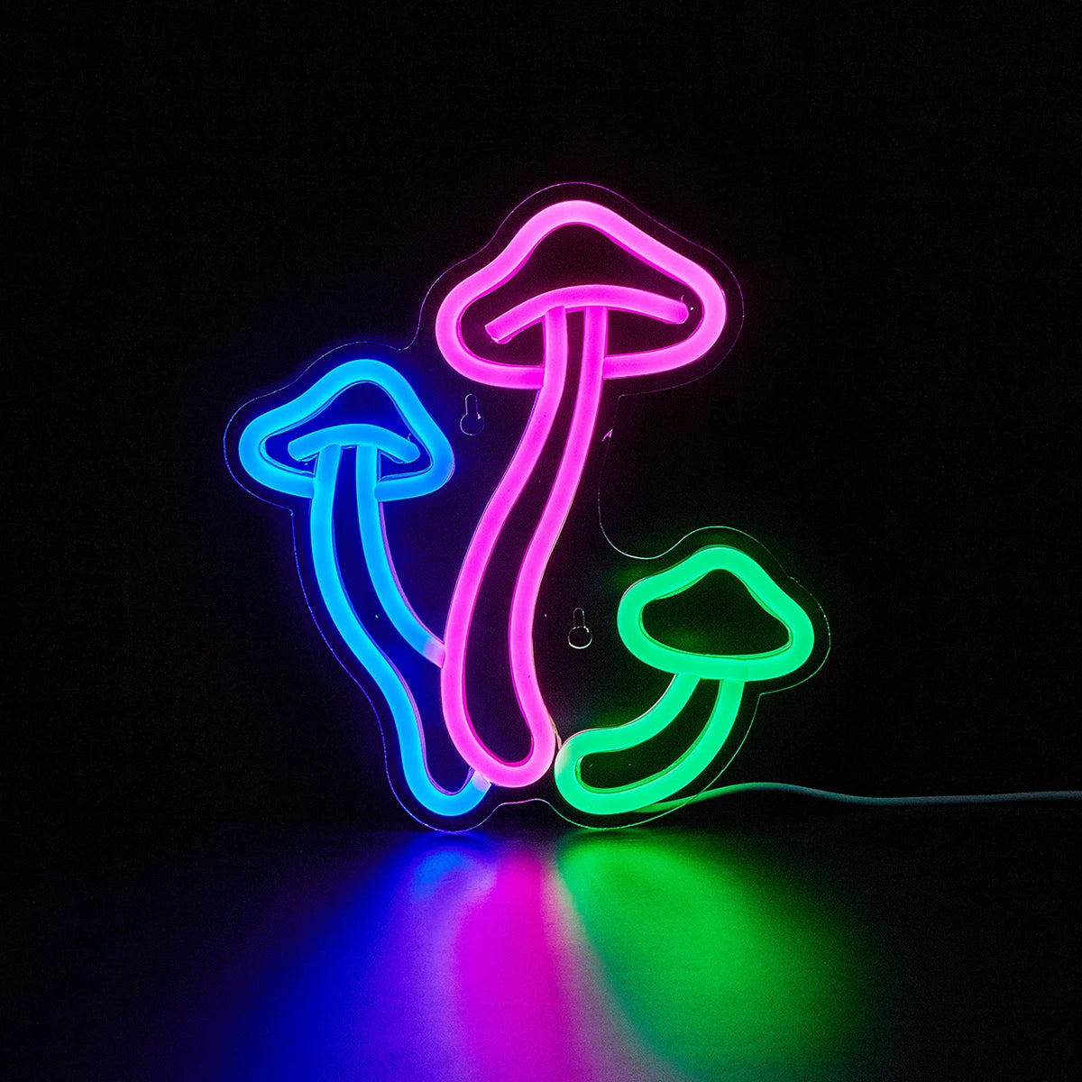 Neon Mushroom LED Sign