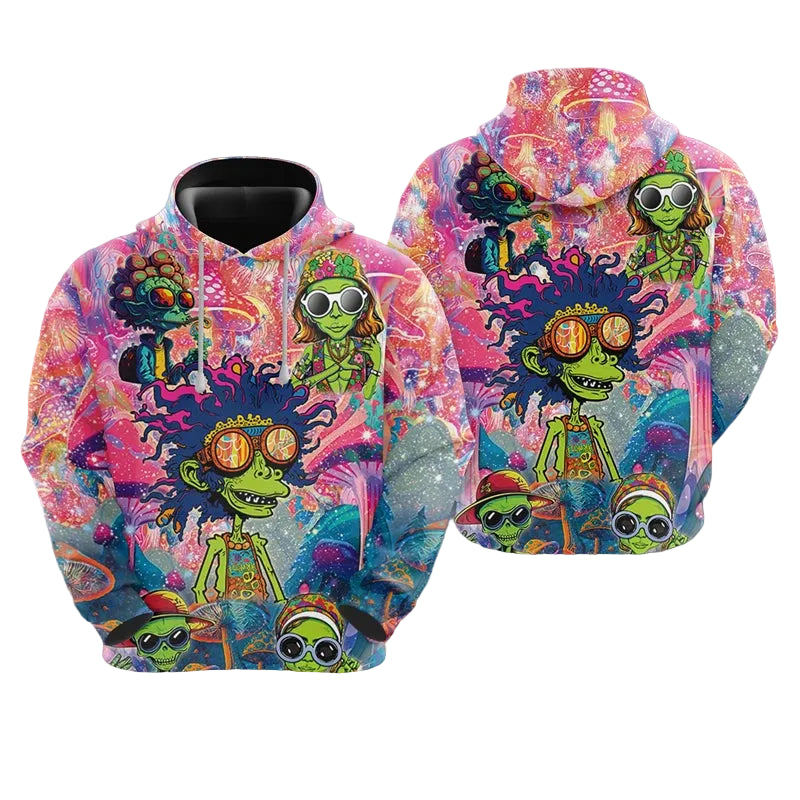 Trippy Alien Hoodie