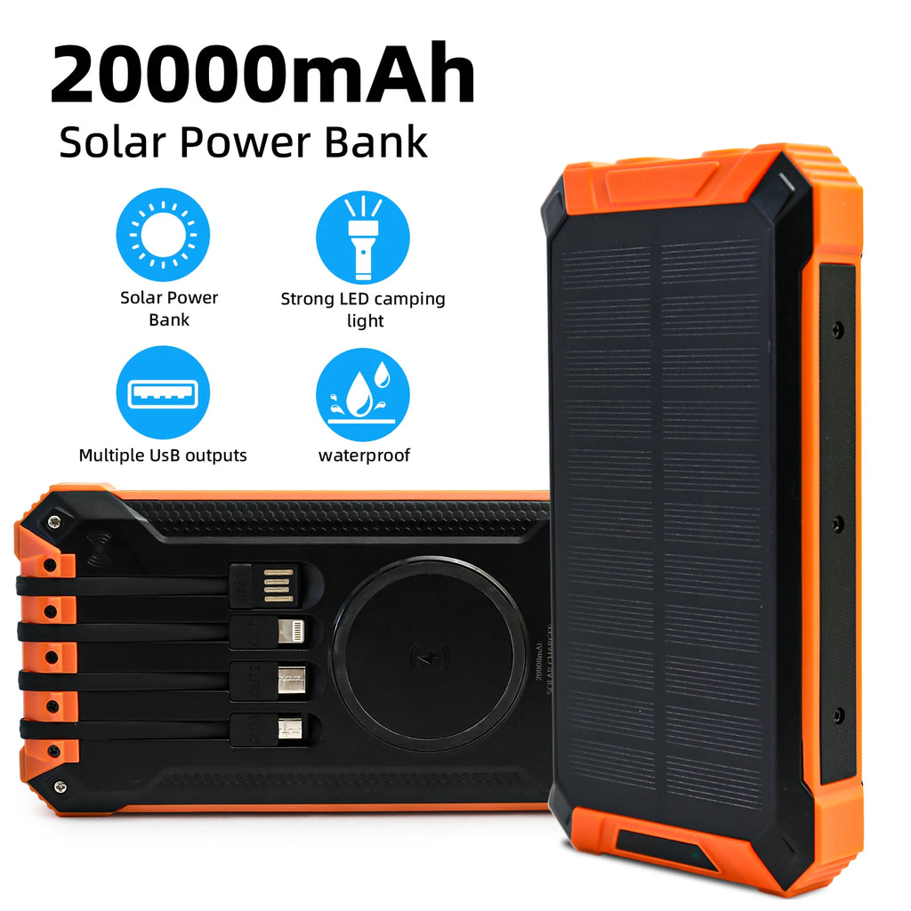 Solar Power Bank 20000mAh
