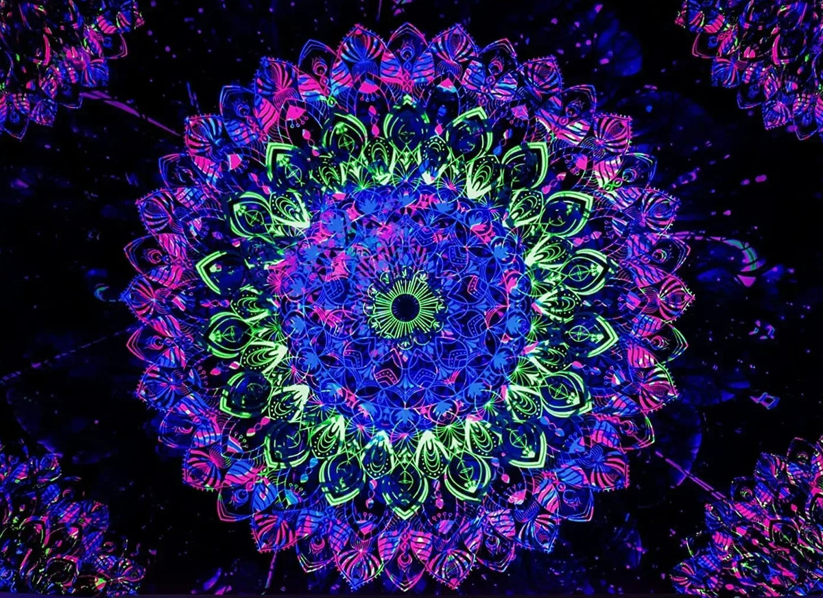 Glow In The Dark Tapestry