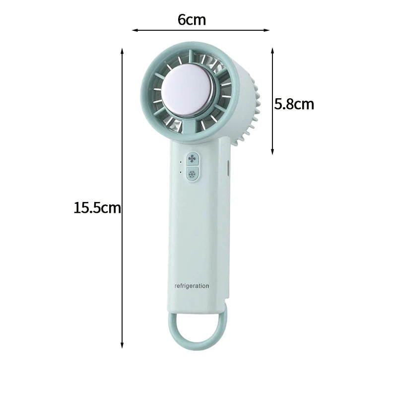 Handheld Fan with Ice Cooler