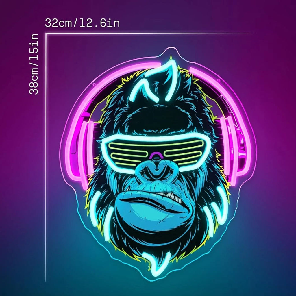 Gorilla Gamer Dimmable LED Neon Light