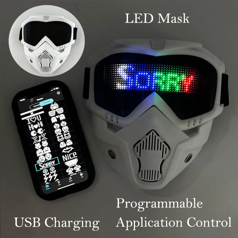 LED Bluetooth Goggles