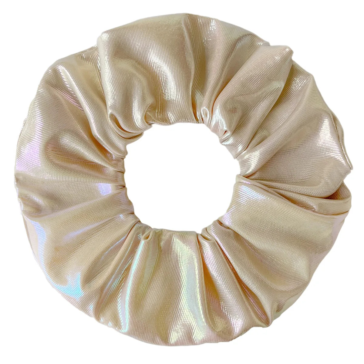 Hidden Compartment Metallic Scrunchies