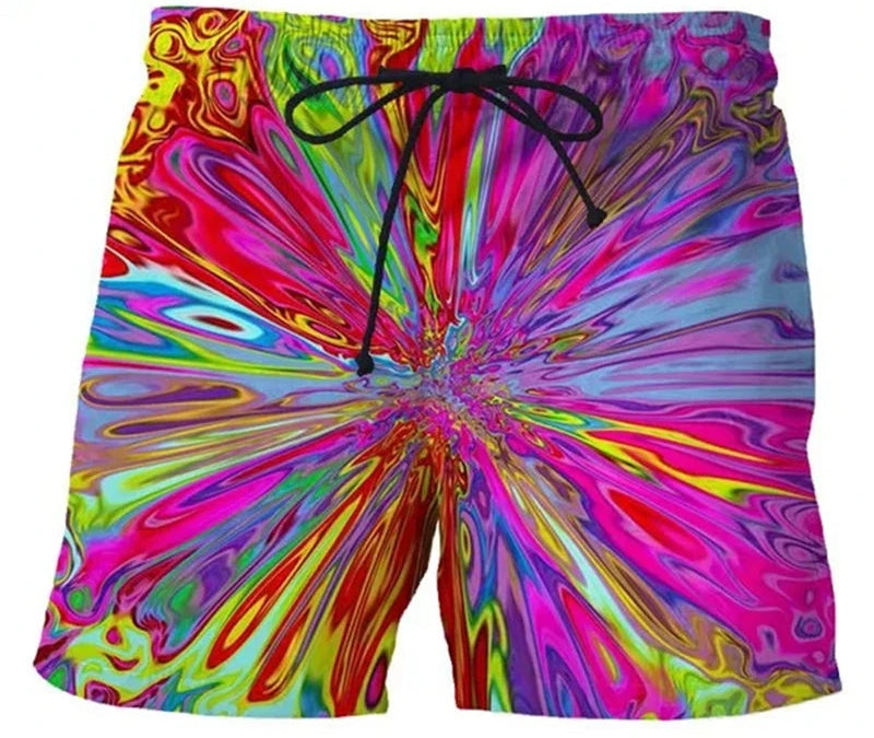 Abstract Board Shorts