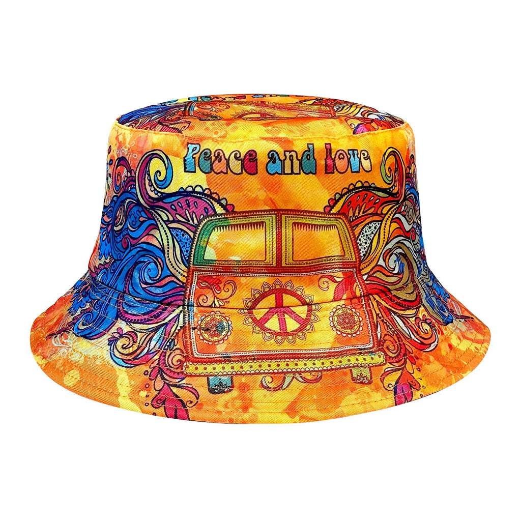 Vibrant Reversible Bucket Hat