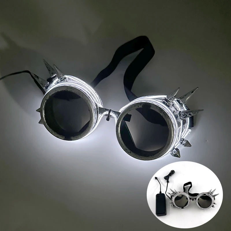 Cyberpunk LED Goggles