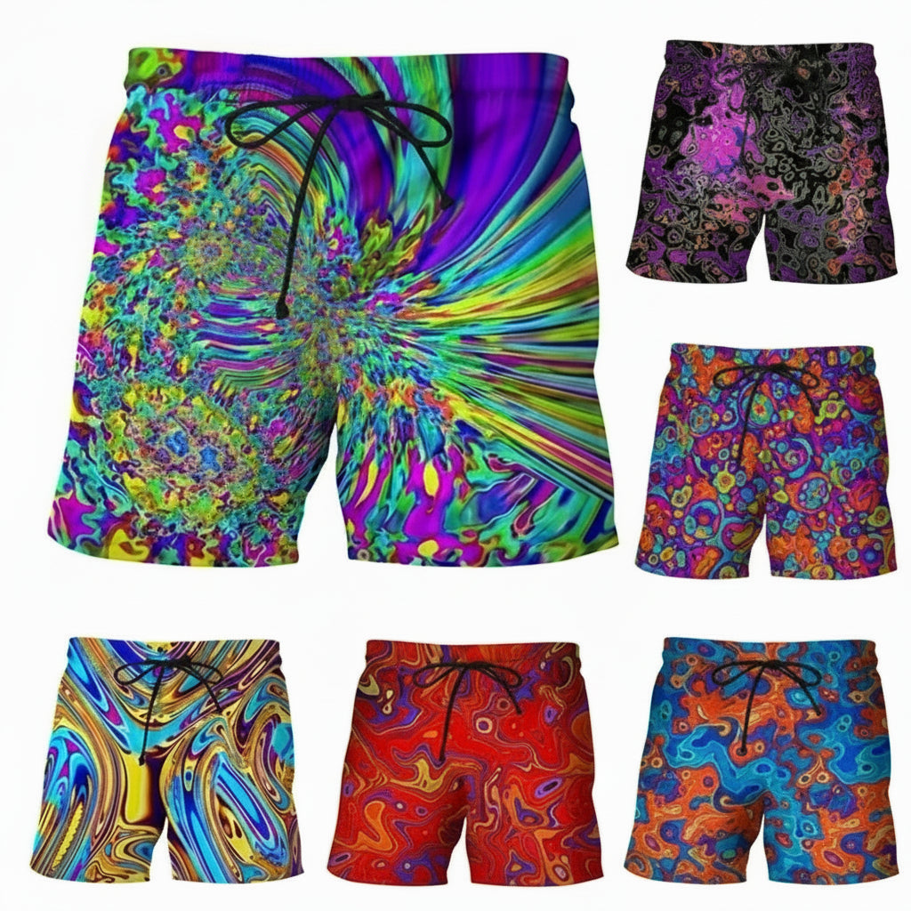 Abstract Board Shorts